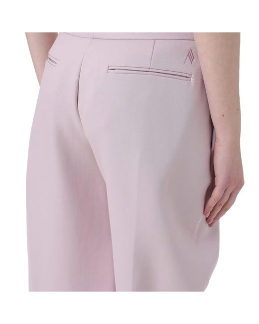 The Attico Pink Wool Blend Taloired Pants