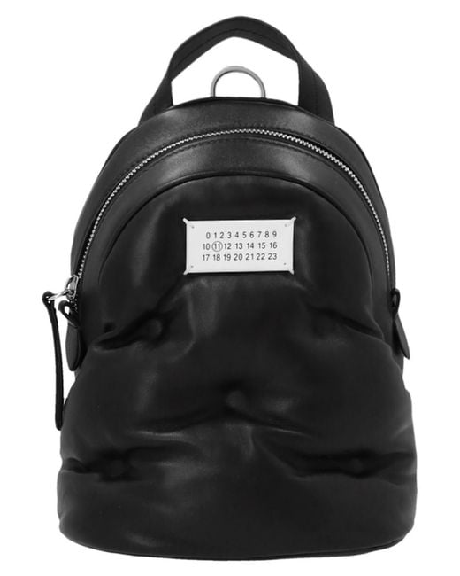 Maison Margiela 'Glam Slam' Backpack in Black | Lyst