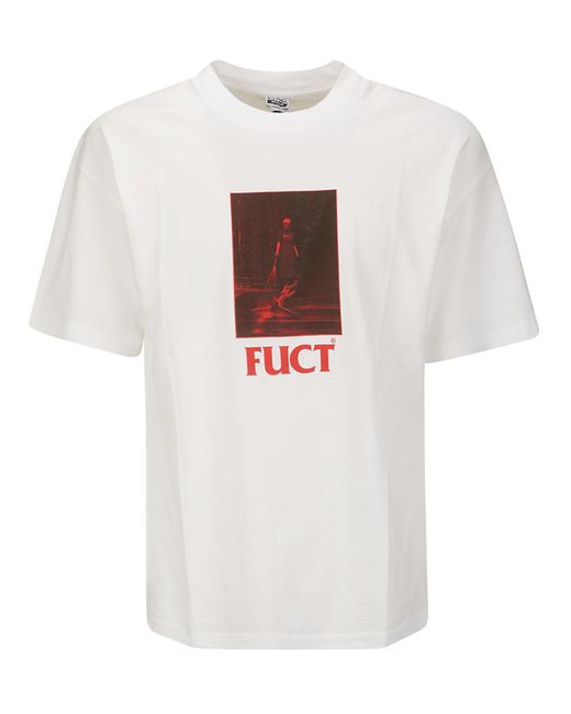 Fuct White Washed Jesus Tee for men