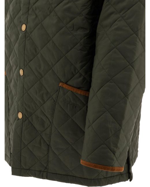 Barbour Green Liddesdale Quilted Jacket for men