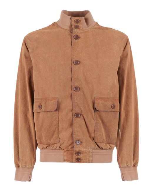 Aspesi Brown Jacket for men