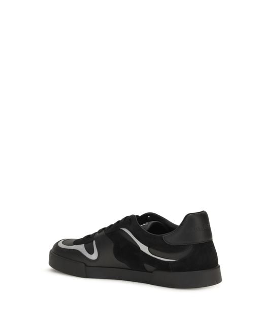 Dolce & Gabbana Black Sneakers Portofino Trainers for men