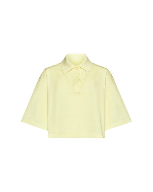 Bottega Veneta Yellow T-shirts And Polos