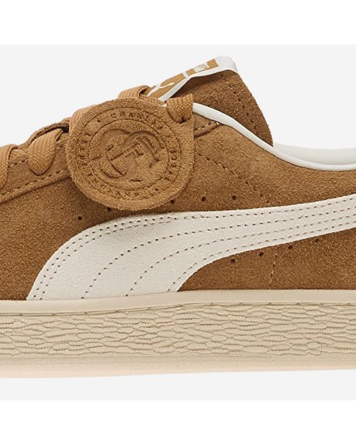 PUMA Brown Sneakers Charles Suede Trainers