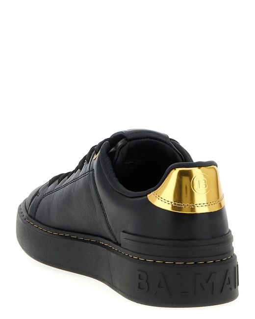 Balmain Black B-Court Sneakers
