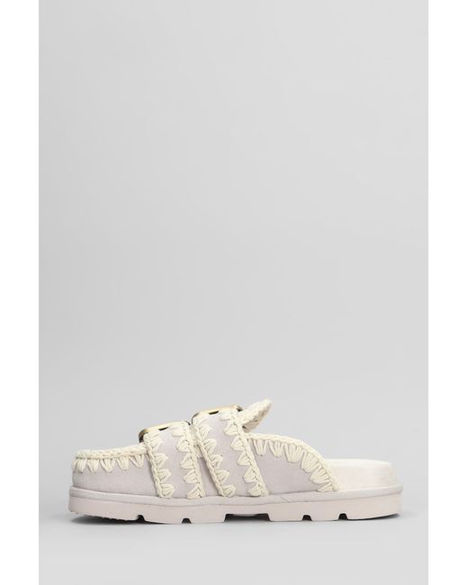 Mou Multicolor Low Bio Sabot Slipper-Mule