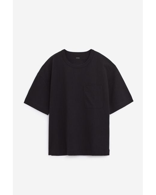 Lemaire Black Boxy T-Shirt T-Shirt for men