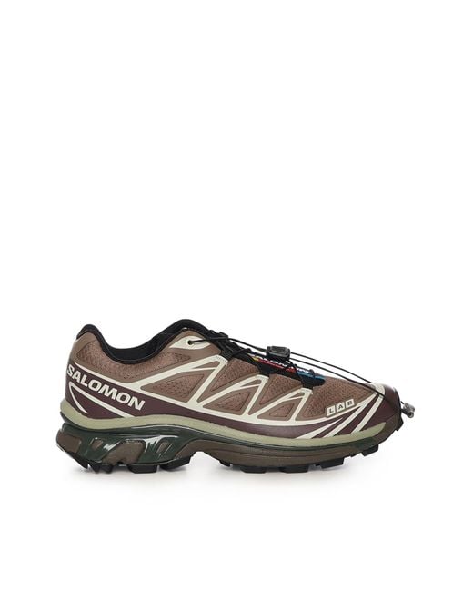 Salomon Gray Sneakers Polyester