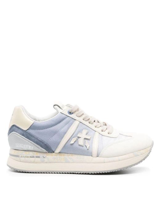 Premiata White 'Conny' Sneakers