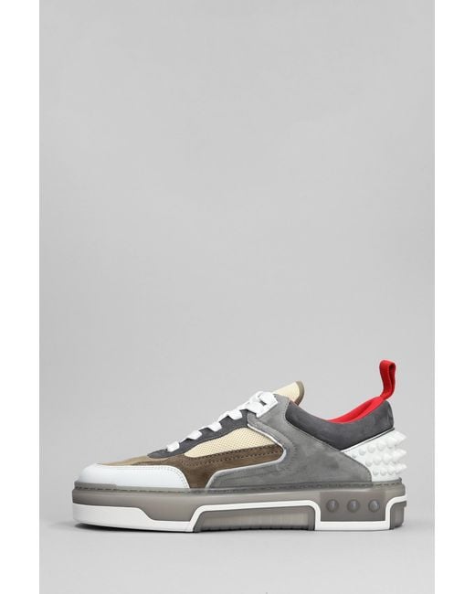 Christian Louboutin Gray Astroloubi Sneakers for men
