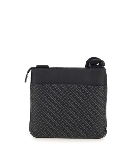 BOSS by HUGO BOSS Zair Envelope Crossbody Bag in Black for Men Lyst