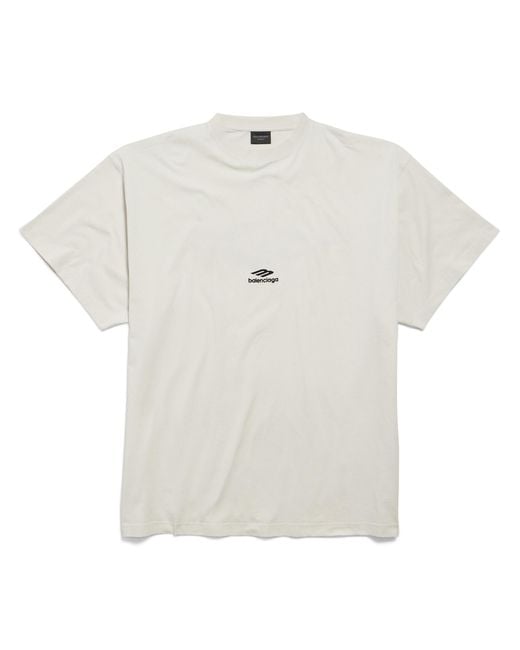 Balenciaga White Oversized T-Shirt