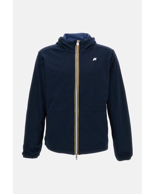 K-Way Blue Jackets for men