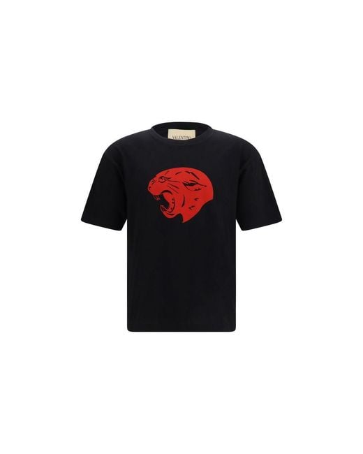 Valentino Garavani Black Cotton T for men