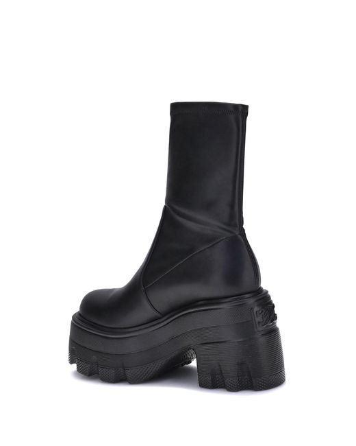 Casadei Black Boots Polyamide