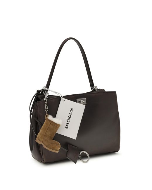 Balenciaga Black Shoulder Bag Rodeo Leather Calf (Bos Taurus)