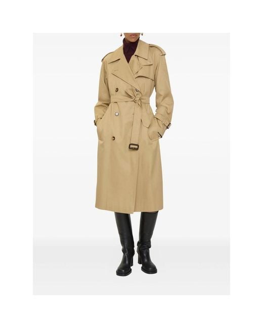 Burberry Natural Coats