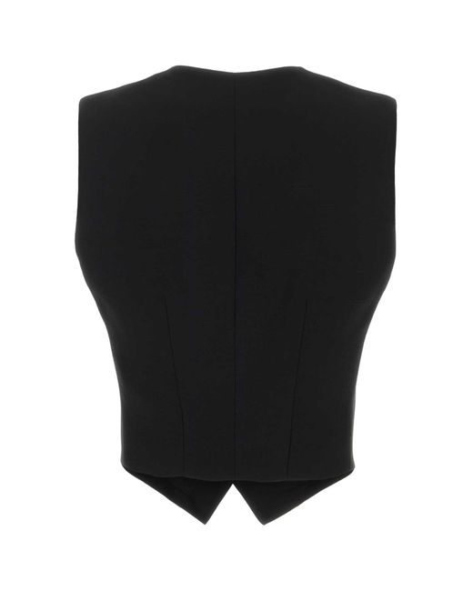Stella McCartney Black Wool Vest