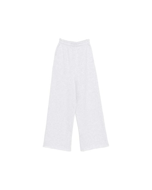 Entire studios White Wide-Leg Track Pants for men