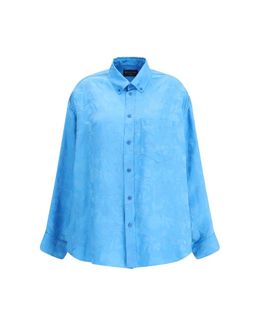 Balenciaga Blue Shirts