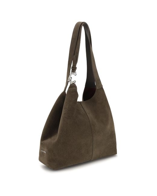 Coccinelle Brown C-Easy Large Shoulder Bag Calf Leather Bos Taurus