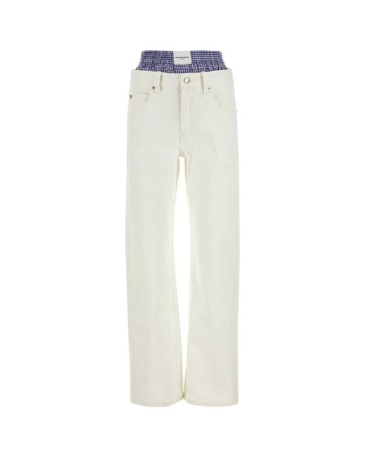 Alexander Wang White Jeans