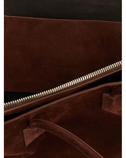 The Attico Brown 'La Passeggiata Medium' Shoulder Bag