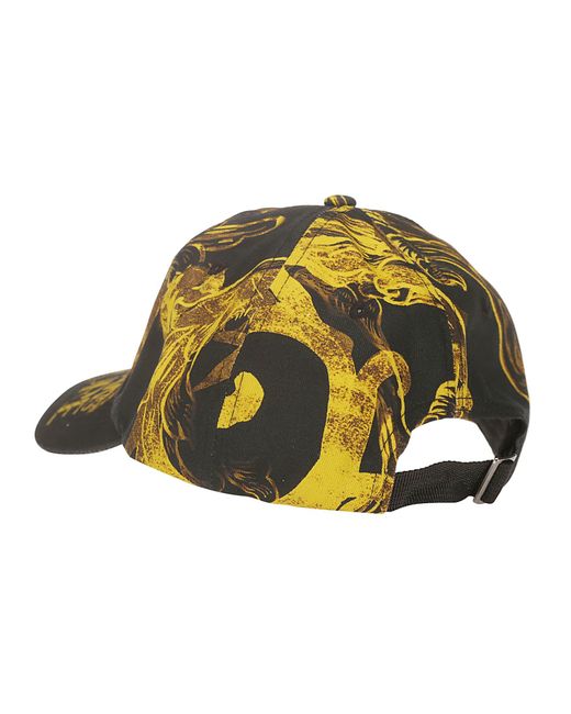 Versace Multicolor Baseball Cap With Pences Hat