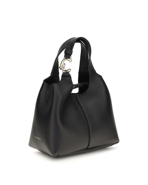 Coccinelle Black Handbag C-Easy Calf Leather Shoulder Bags