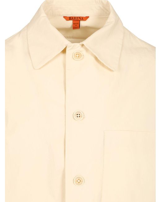 Barena Natural Cedrone Overshirt for men