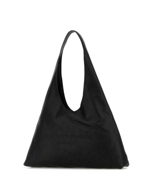 ショルダーバッグ・ポシェット Alexander Wang Black leather large Pike shoulder bag Alexander Wang Black Leather Large Pike Shoulder Bag | Lyst