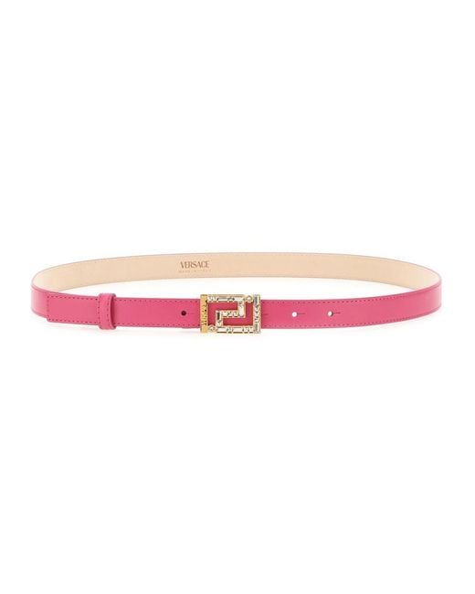 Versace Pink Greek Goddess Belt