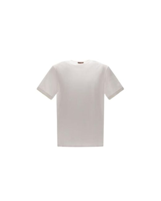 Herno White T-Shirt Jg000168U-52003 for men