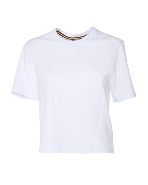 K-Way White Amilly T-Shirt