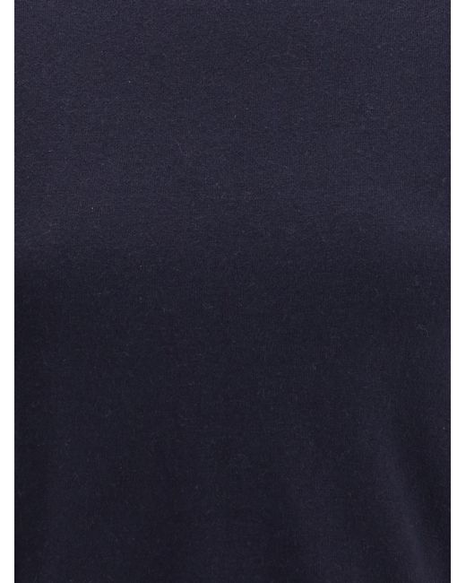 Extreme Cashmere Blue Knit T-Shirt Cotton; Kashmir/Capra Hircus Top