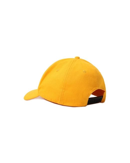 Palm Angels Yellow Classic Logo Baseball Cap Accessories Beanies & Hats for men
