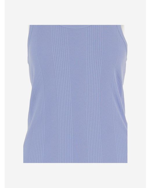 ARMARIUM Blue Tank Top Cotton