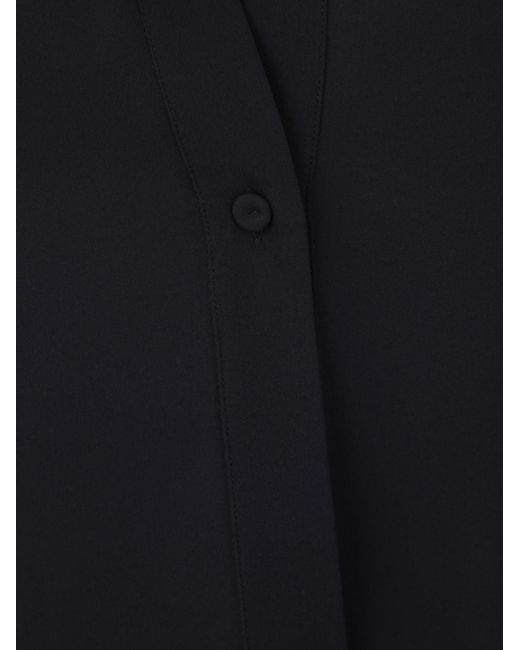 Giorgio Armani Black Opened Shirt Clothing