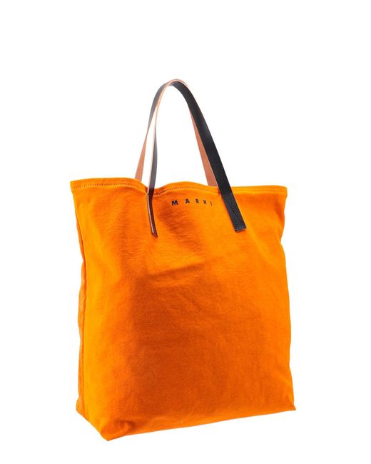 Marni Orange Shoulder Bag for men