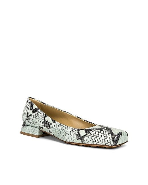 Bottega Veneta White Ballerinas