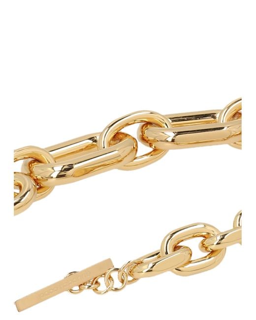 Rabanne Metallic Xl Link Necklace