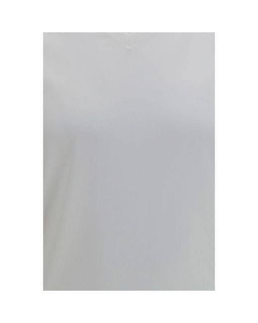 Gucci Gray White Modal T for men