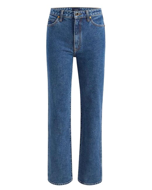 Khaite Blue Danielle Boone Jeans