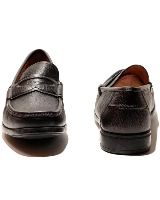 Ferragamo Black Lanzarote Loafers for men
