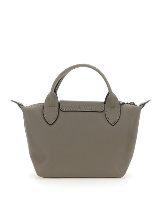 Longchamp Gray Mini Shoulder Bag Le Pliage Energy