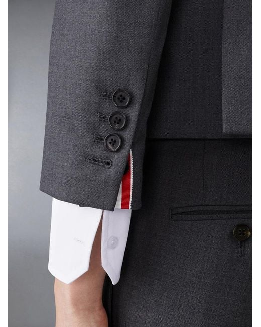 Thom Browne Gray High Armhole Sport Coat