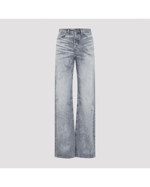 DIESEL Gray 1971 D-Sent Jeans