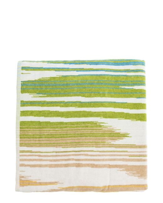 Missoni Blue Beach Towel Fiammetta Cotton Accessories