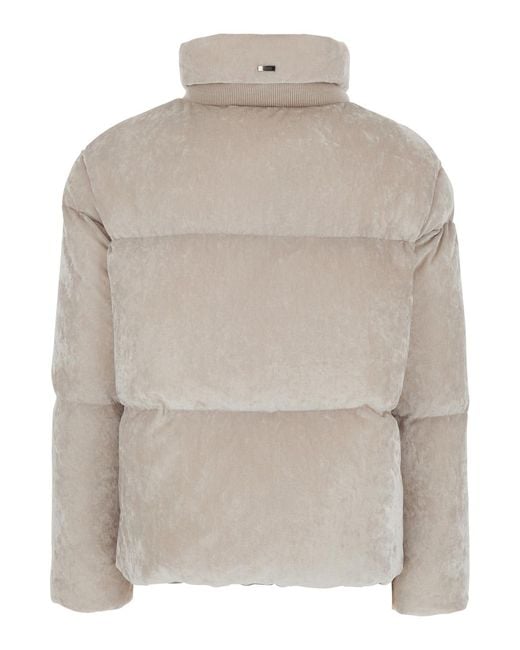 Herno Gray Down Jacket Puffer