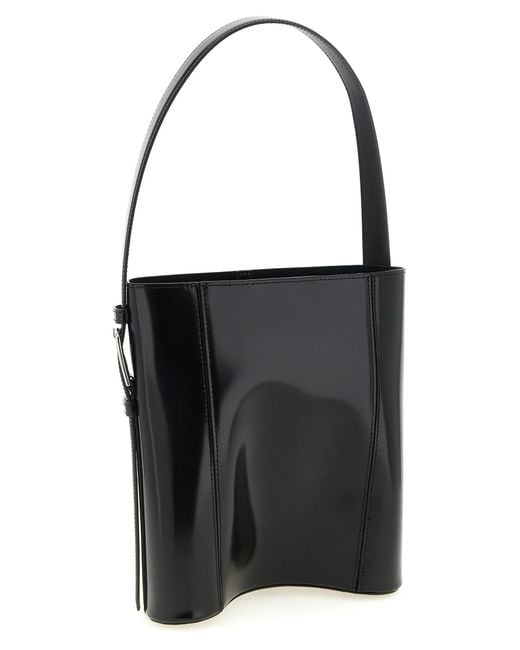 Coperni Black Cowhide Shoulder Bag